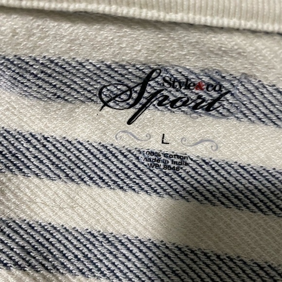 St&Co 3/4 Sleeve Sweater L - Picture 6 of 6